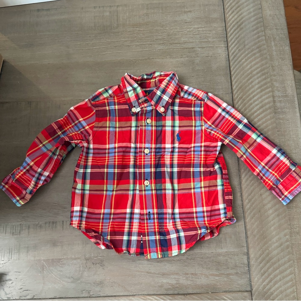 Ralph lauren baby button up shirt